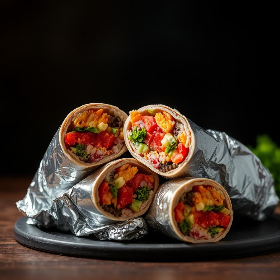 Burritos at Tikalito Ypsilanti