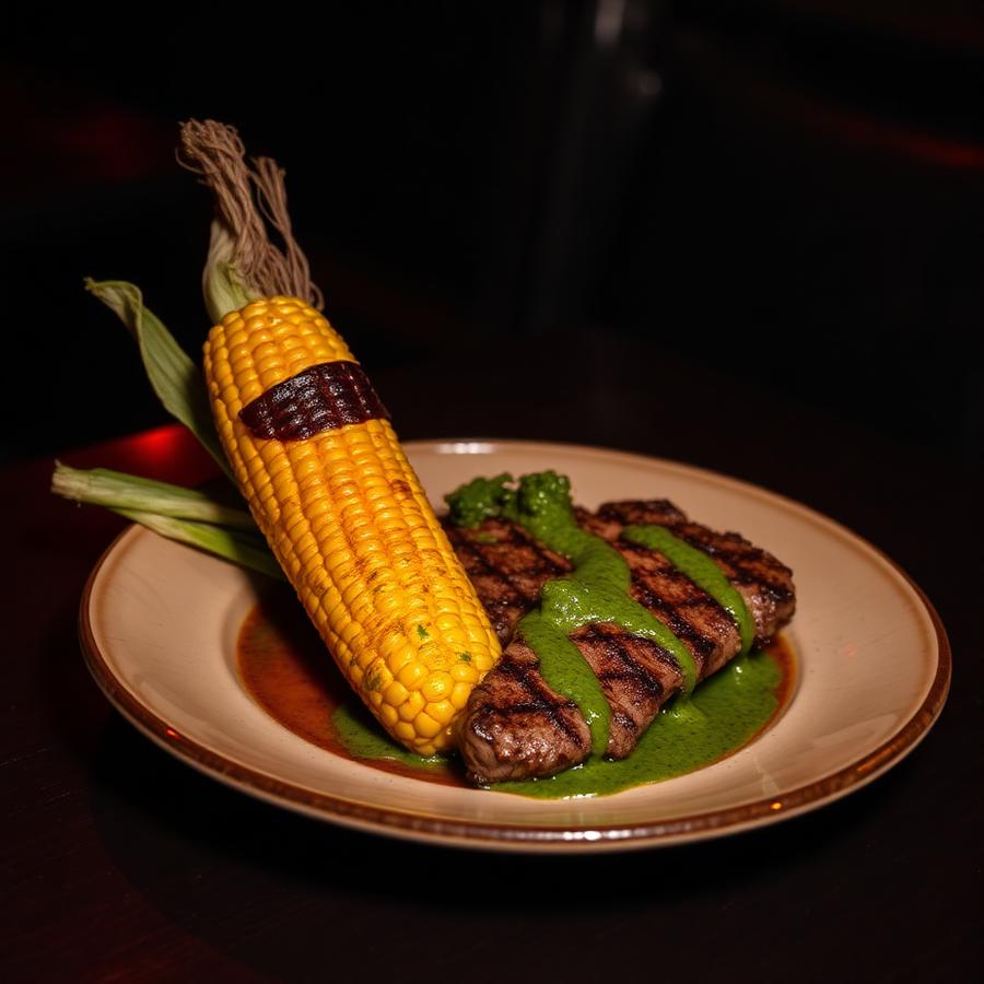 Churrasco de Maíz at Tikalito Ypsilanti